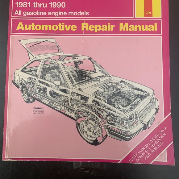 Haynes Ford Escort & Mercury Lynx 1981-1990 Repair Service Manual 789 1563920042 - Picture 2 of 10